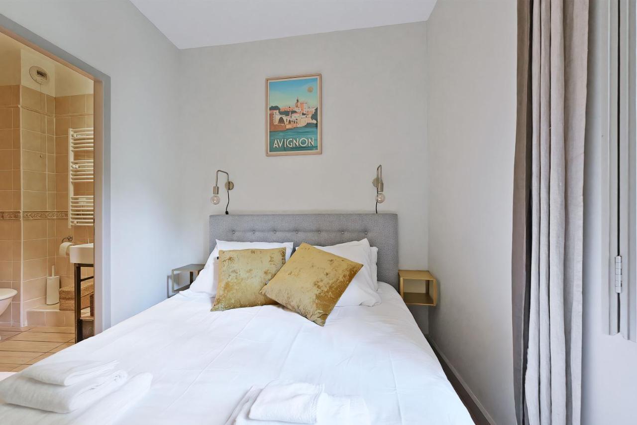 Au Coeur Des Papes, Dans Batisse De Charme Studios & Appartements En Coeur De Ville อาวีญง ภายนอก รูปภาพ
