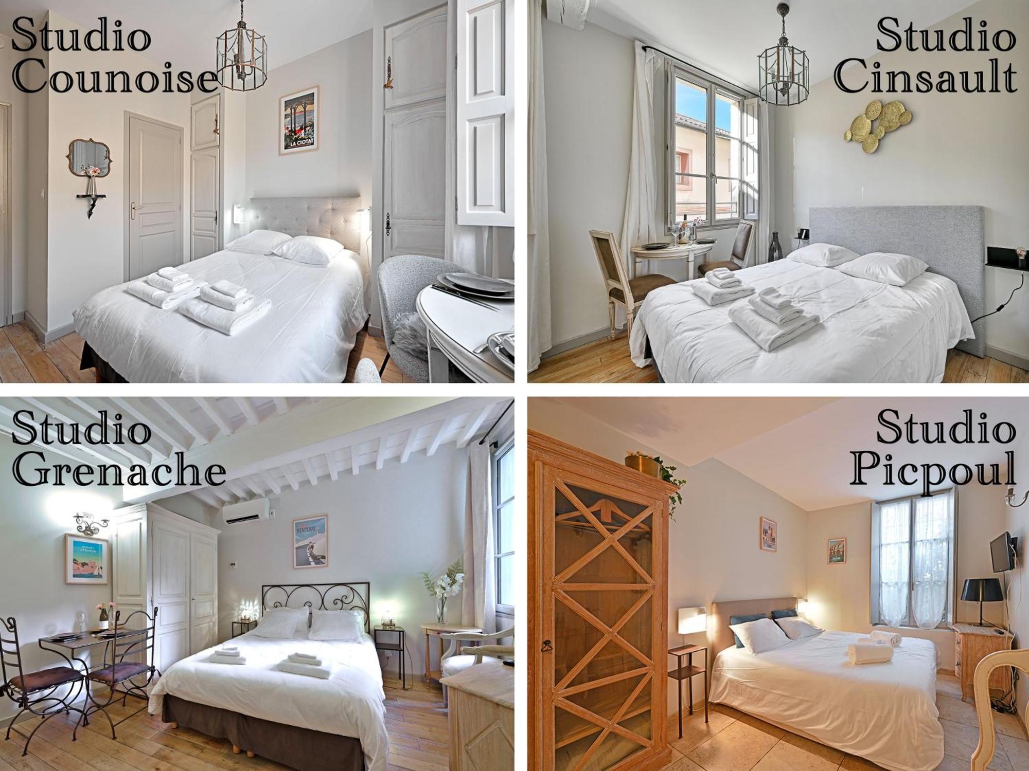 Au Coeur Des Papes, Dans Batisse De Charme Studios & Appartements En Coeur De Ville อาวีญง ภายนอก รูปภาพ
